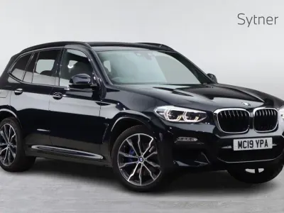 Used BMW X3 M Sport 187 HP (137 kW) 2019 Black SUV