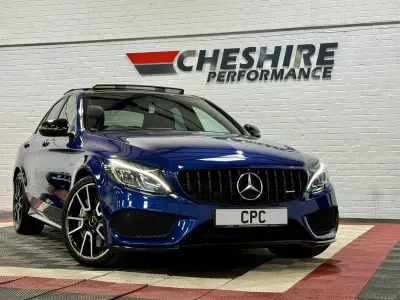 Usado Mercedes C43 AMG AMG 362 HP (266 kW) 2017 Azul Sedan