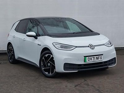 Used VW ID.3 Pro Performance 150 kW (204 HP) 2021 White Hatchback