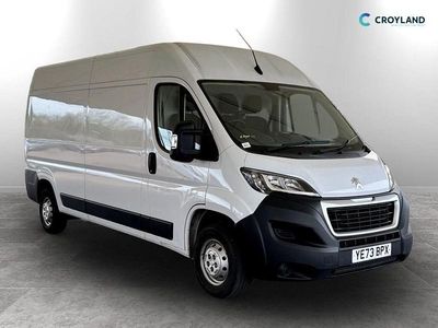 Used Peugeot Boxer Premium 140 HP (102 kW) 2023 White Van