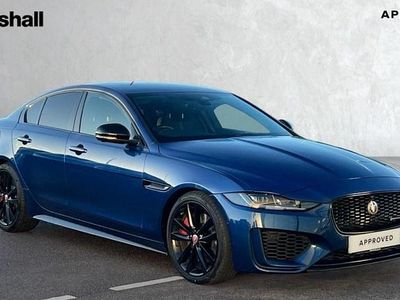 Metallic bluefire Used 2021 Jaguar XE R-Dynamic Sedan | £20,436 (A bit pricey)