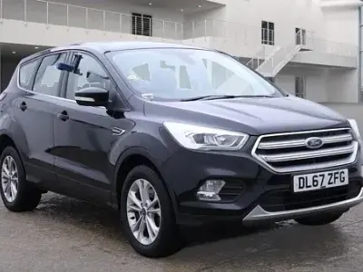 Usado Ford Kuga Titanium 150 CV (110 kW) 2018 Negro SUV