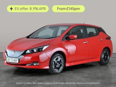 Red Used 2022 Nissan Leaf Acenta Hatchback | £9,941 (Good price)