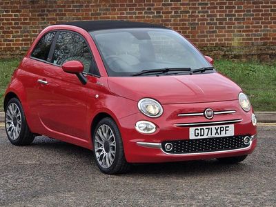 Used Fiat 500 Dolcevita 2022 Red Cabriolet