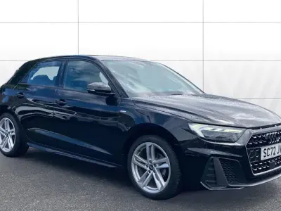 Used Audi A1 Sportback S-Line 95 HP (69 kW) 2023 Black Hatchback