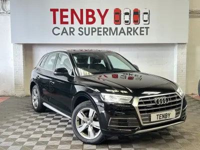 Begagnad Audi Q5 Sport 190 HK (139 kW) 2017 Svart SUV