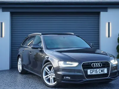 Begagnad Audi A4 S-Line 2015 Grå Kombi