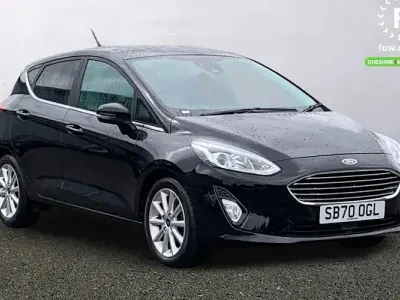 Used Ford Fiesta Titanium 125 HP (91 kW) 2020 Black Hatchback