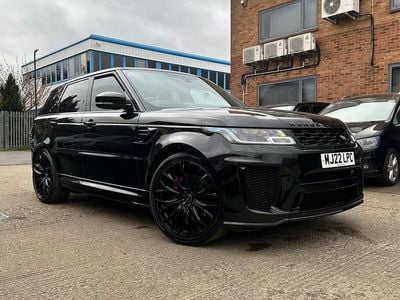 Used Land Rover Range Rover Sport SVR 575 HP (422 kW) 2022 Black SUV