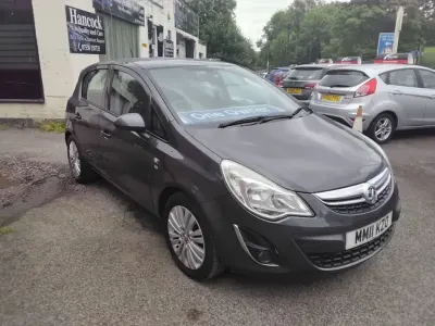Used Vauxhall Corsa Excite 2011 Grey Hatchback