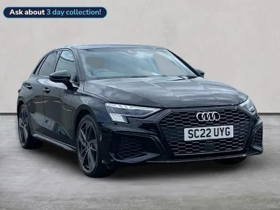 Used Audi A3 Sportback Advanced 150 HP (110 kW) 2022 Black Hatchback