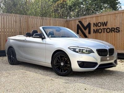 Used BMW 220 Sport Line 2017 Silver Cabriolet