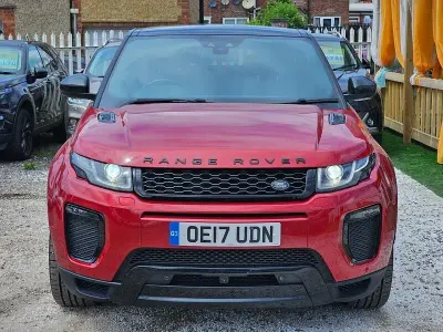Used Land Rover Range Rover evoque HSE Dynamic 2017 Red Estate