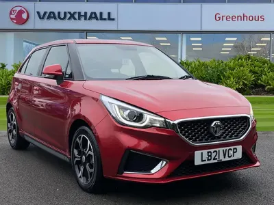 Used MG MG3 Exclusive 106 HP (77 kW) 2021 Red Hatchback