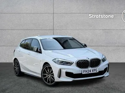 Used BMW M135 Comfort Edition 302 HP (222 kW) 2024 White Hatchback