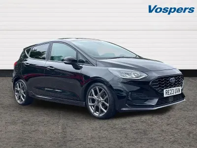 Used Ford Fiesta ST-Line 125 HP (91 kW) 2023 Black Hatchback