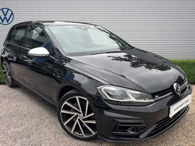 Used VW Golf VII R 296 HP (217 kW) 2019 Black Hatchback