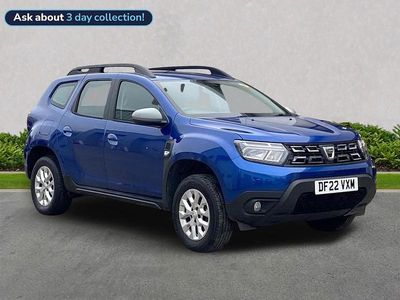 Blue Used 2022 Dacia Duster Comfort SUV | £11,539 (Fair price)