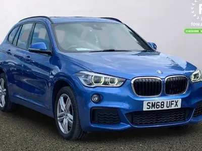 Used BMW X1 Comfort Edition 192 HP (141 kW) 2018 Blue SUV