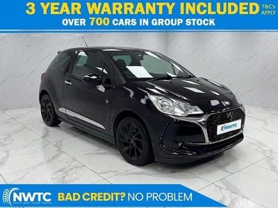 Used DS Automobiles DS3 Performance 110 HP (80 kW) 2017 Black Hatchback