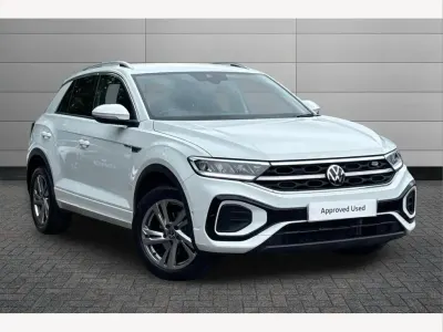 Used VW T-Roc R-line 150 HP (110 kW) 2022 White SUV