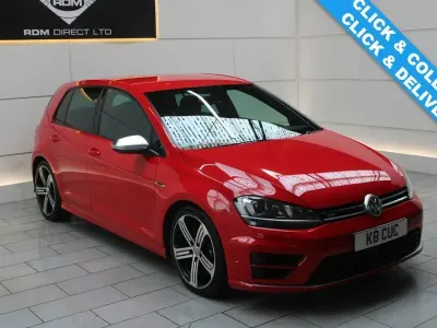 Used VW Golf VII R 2016 Red Hatchback