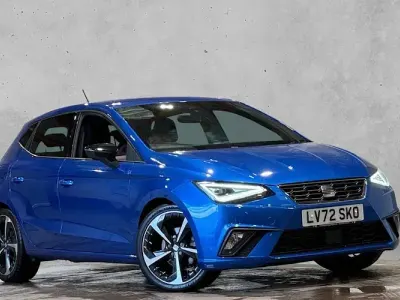 Used Seat Ibiza FR Sport 110 HP (80 kW) 2022 Blue Hatchback
