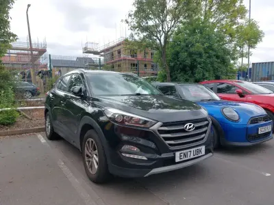 Gebraucht Hyundai Tucson SE 116 PS (85 kW) 2017 Schwarz SUV