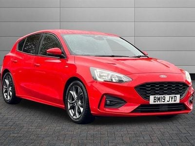 Race red Used 2019 Ford Focus ST-Line Hatchback | £9,500 (Fair price)