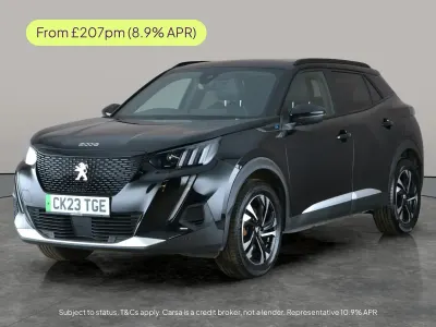 Used Peugeot e-2008 GT 100 kW (136 HP) 2023 Black SUV