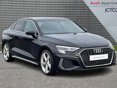 Used Audi A3 S-Line 150 HP (110 kW) 2023 Black Sedan