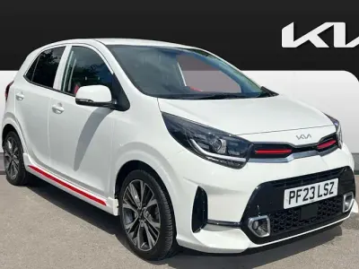 Used Kia Picanto GT-Line 67 HP (49 kW) 2023 White Hatchback