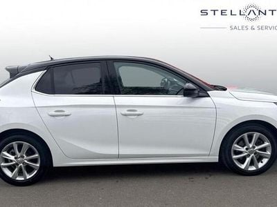Used Vauxhall Corsa Elite 99 HP (72 kW) 2021 White Hatchback