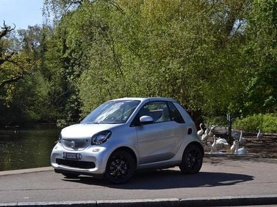 Used Smart ForTwo Cabrio Passion 71 HP (52 kW) 2017 Silver Cabriolet
