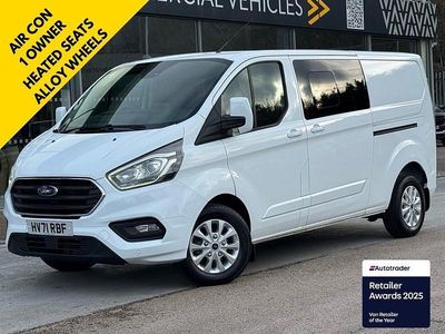 White Used 2021 Ford Transit Custom Limited Van | £19,490 (A bit pricey)