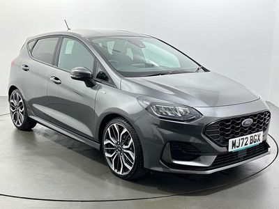 Used Ford Fiesta ST-Line X 125 HP (91 kW) 2021 Grey Hatchback