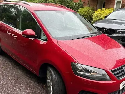 Käytetty Seat Alhambra Ecomotive 150 HP (110 kW) 2018 Punainen Tila-auto