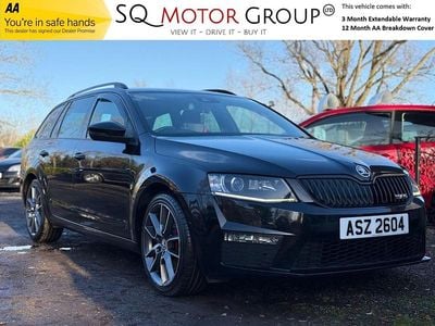 Used Skoda Octavia vRS 184 HP (135 kW) 2016 Black Hatchback