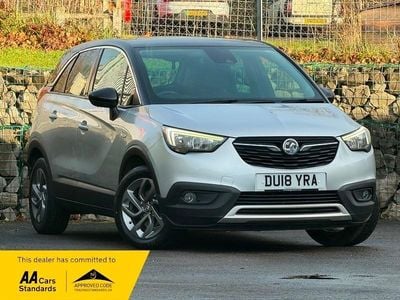 Sovereign silver metallic Used 2018 Vauxhall Crossland X S SUV | £6,500 (Fair price)
