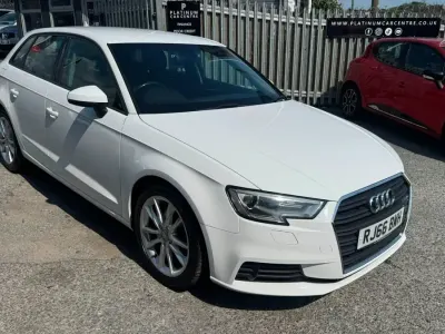 Used Audi A3 2016 White Hatchback