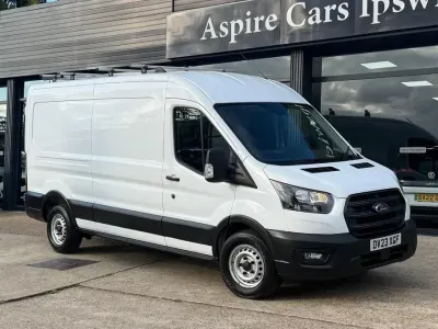 Used Ford Transit S 130 HP (95 kW) 2023 White Van