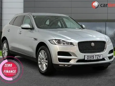 Second-hand Jaguar F-Pace Portfolio 2019 Argintiu SUV