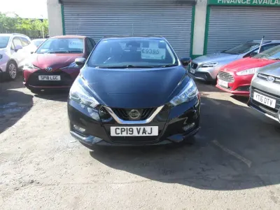 Used Nissan Micra S 117 HP (86 kW) 2019 Black Hatchback