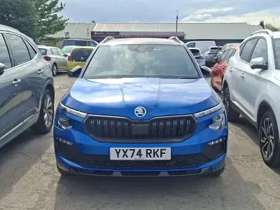 Used Skoda Kamiq Monte Carlo 116 HP (85 kW) 2024 Blue SUV