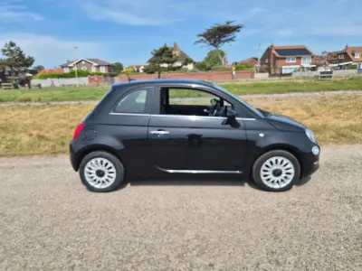 Used Fiat 500 Lounge 69 HP (50 kW) 2018 Black Hatchback