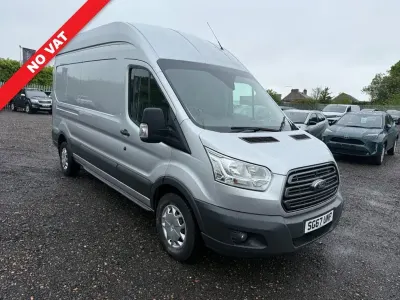 Used Ford Transit Trend 130 HP (95 kW) 2017 Silver Van