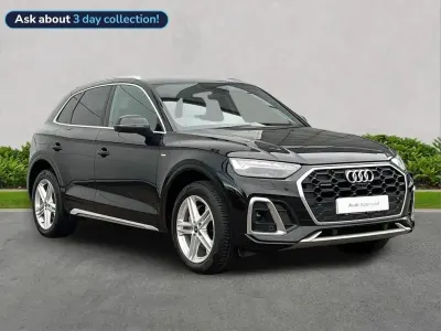 Used Audi Q5 S-Line 204 HP (150 kW) 2023 Black SUV