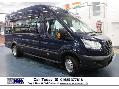 Used Ford Transit 125 HP (91 kW) 2017 Blue