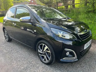 Second-hand Peugeot 108 82 CP (60 kW) 2016 Negru Hatchback