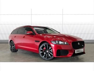 Used Jaguar XF Sportbrake S 296 HP (217 kW) 2018 Red Estate